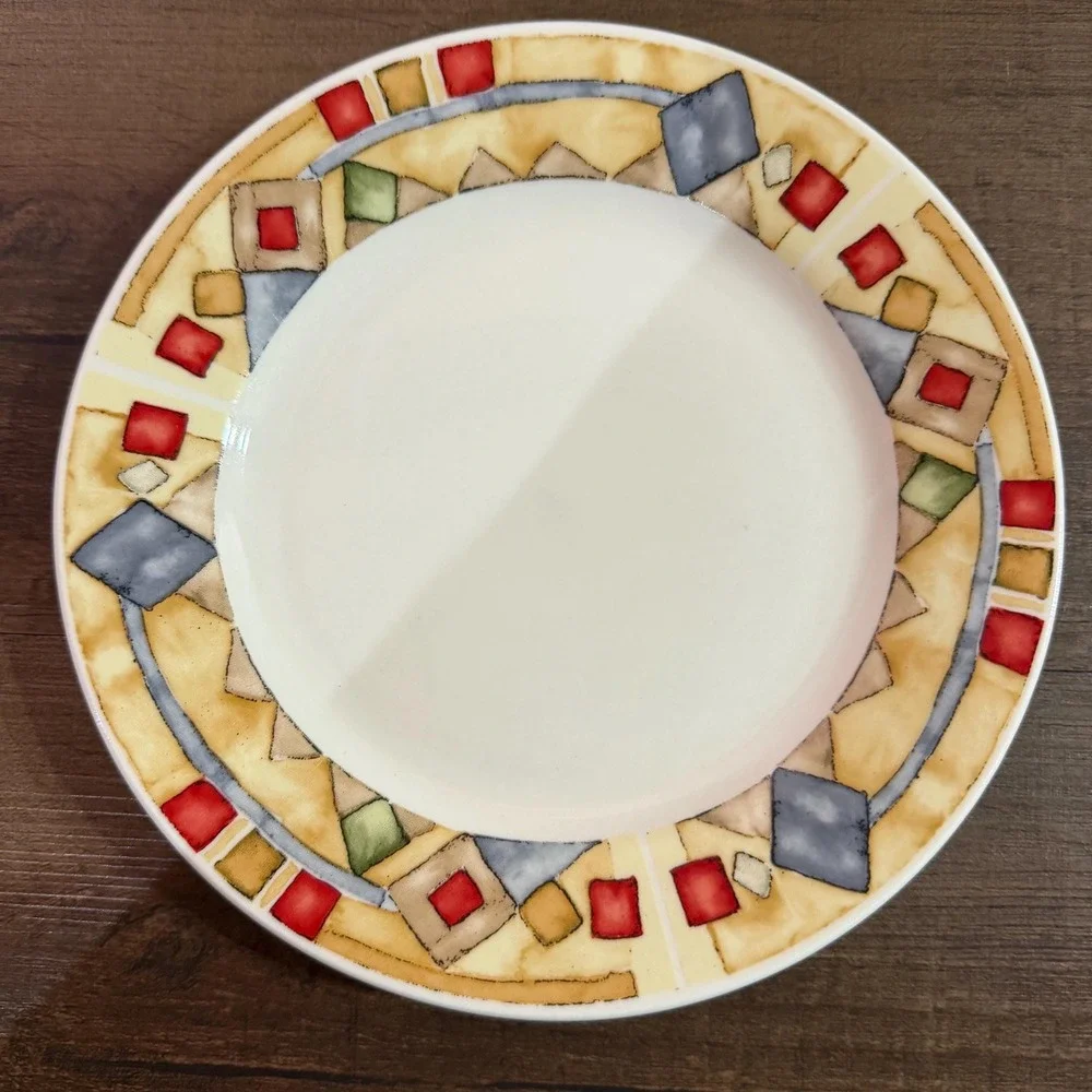 4 Sakura Bella Salad Plates Vintage Majesticware Paula Zanger, 8.25